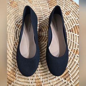 Lucky Brand Women's Knit Black Flats